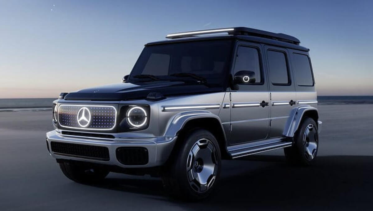 mercedes benz all electric g wagon